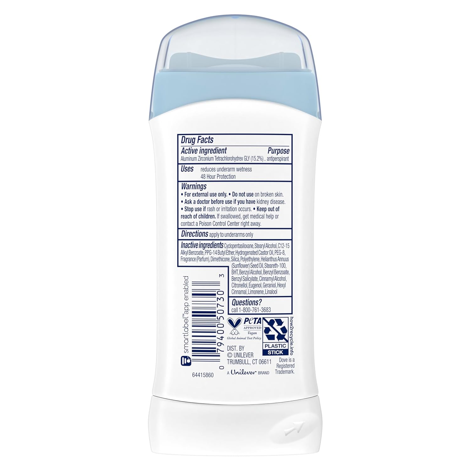 Dove Invisible Solid - Original Clean view 2