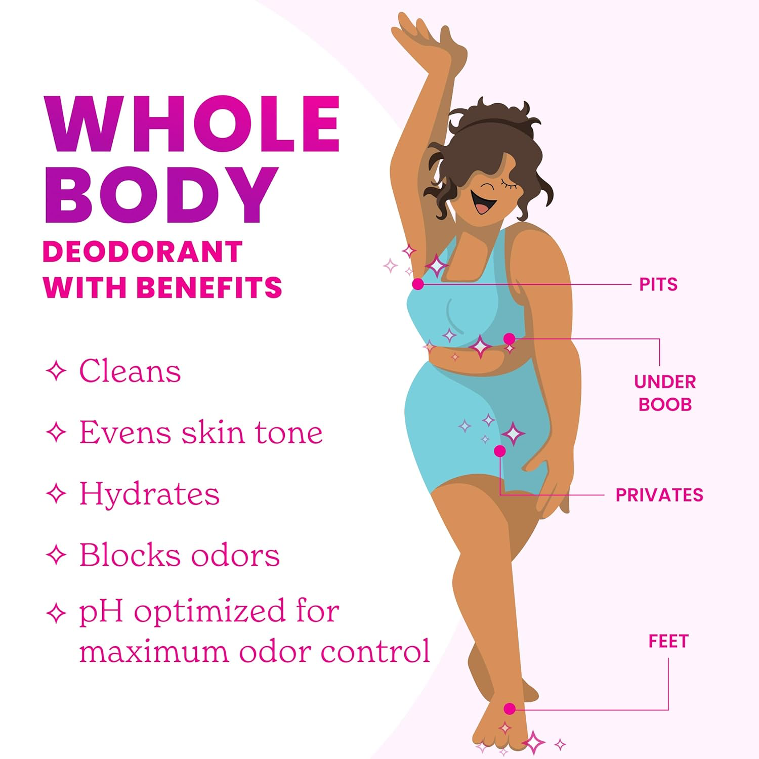 Lume Whole Body - Unscented Solid Stick view 3