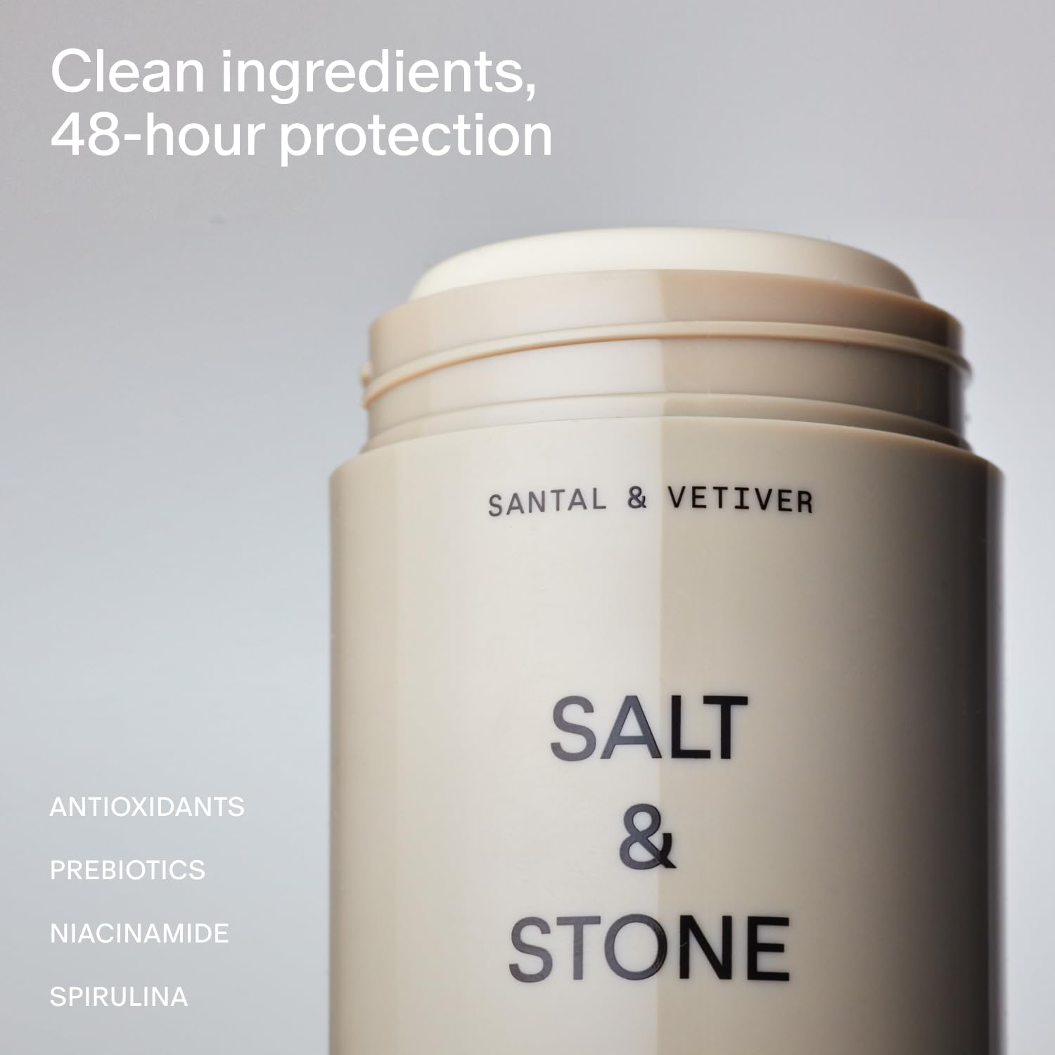 Salt & Stone Deodorant - Santal & Vetiver view 2
