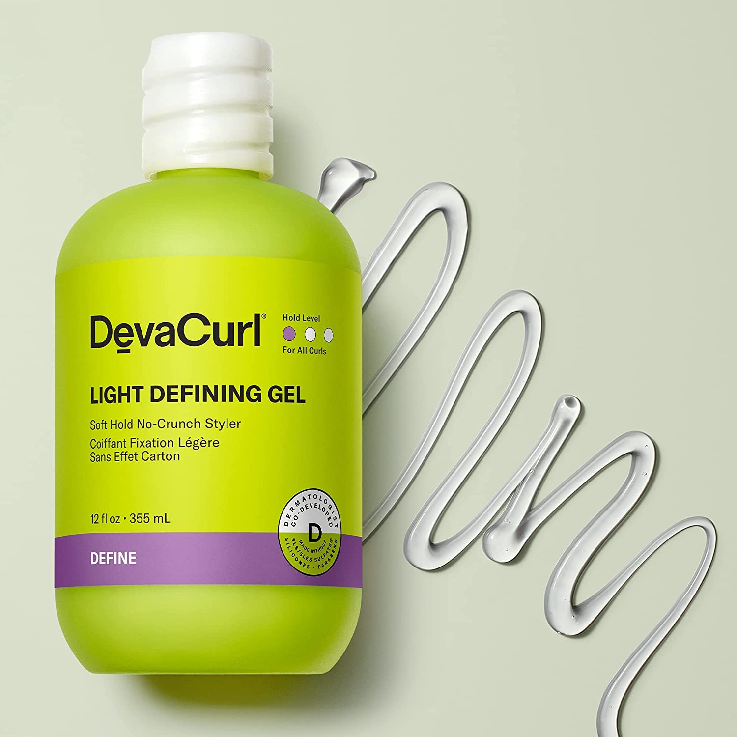 DevaCurl Light Defining Gel Soft Hold view 2