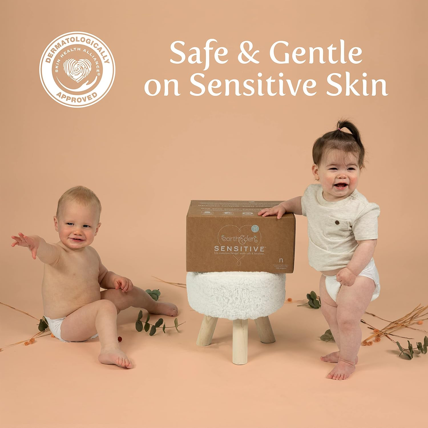Earth & Eden Sensitive Diapers - Newborn view 4