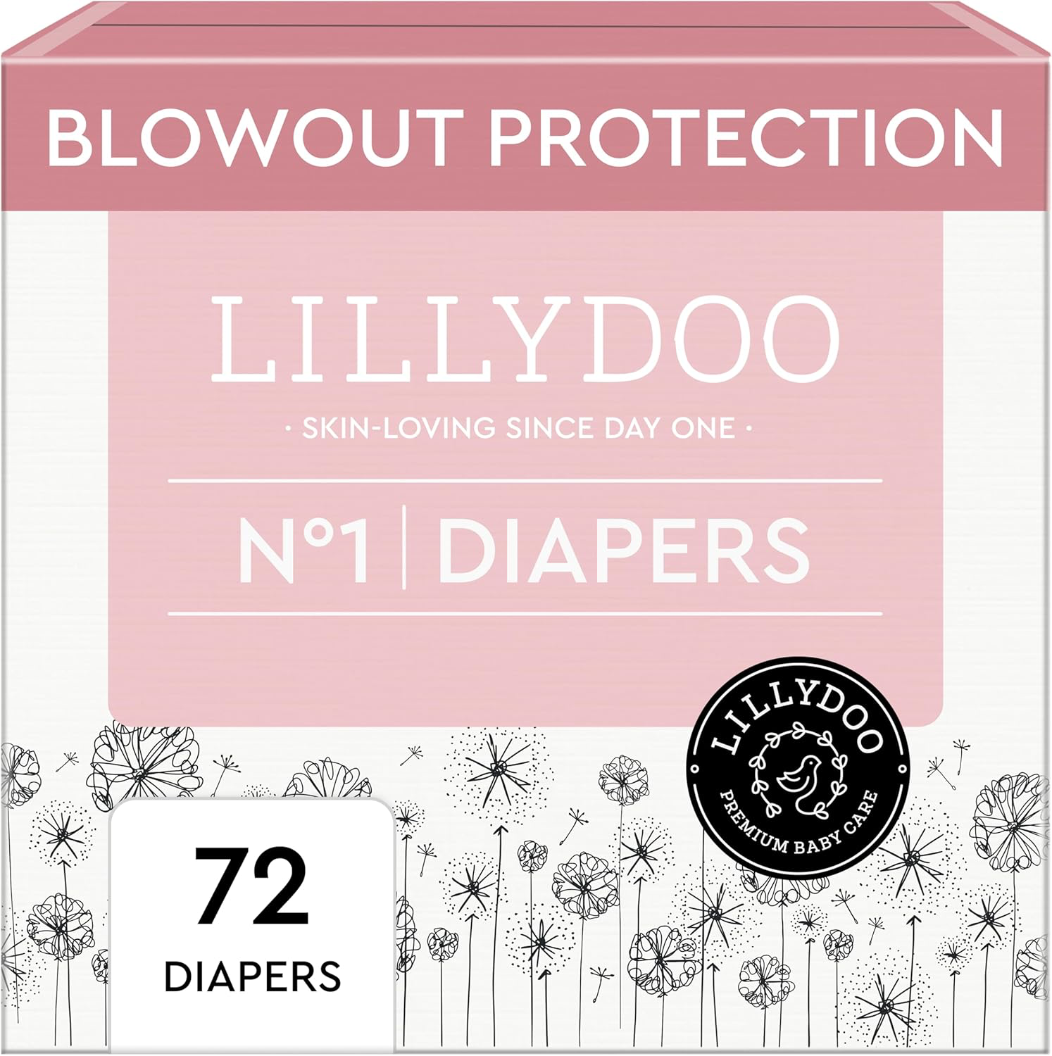 LILLYDOO Baby Diapers - Size 1