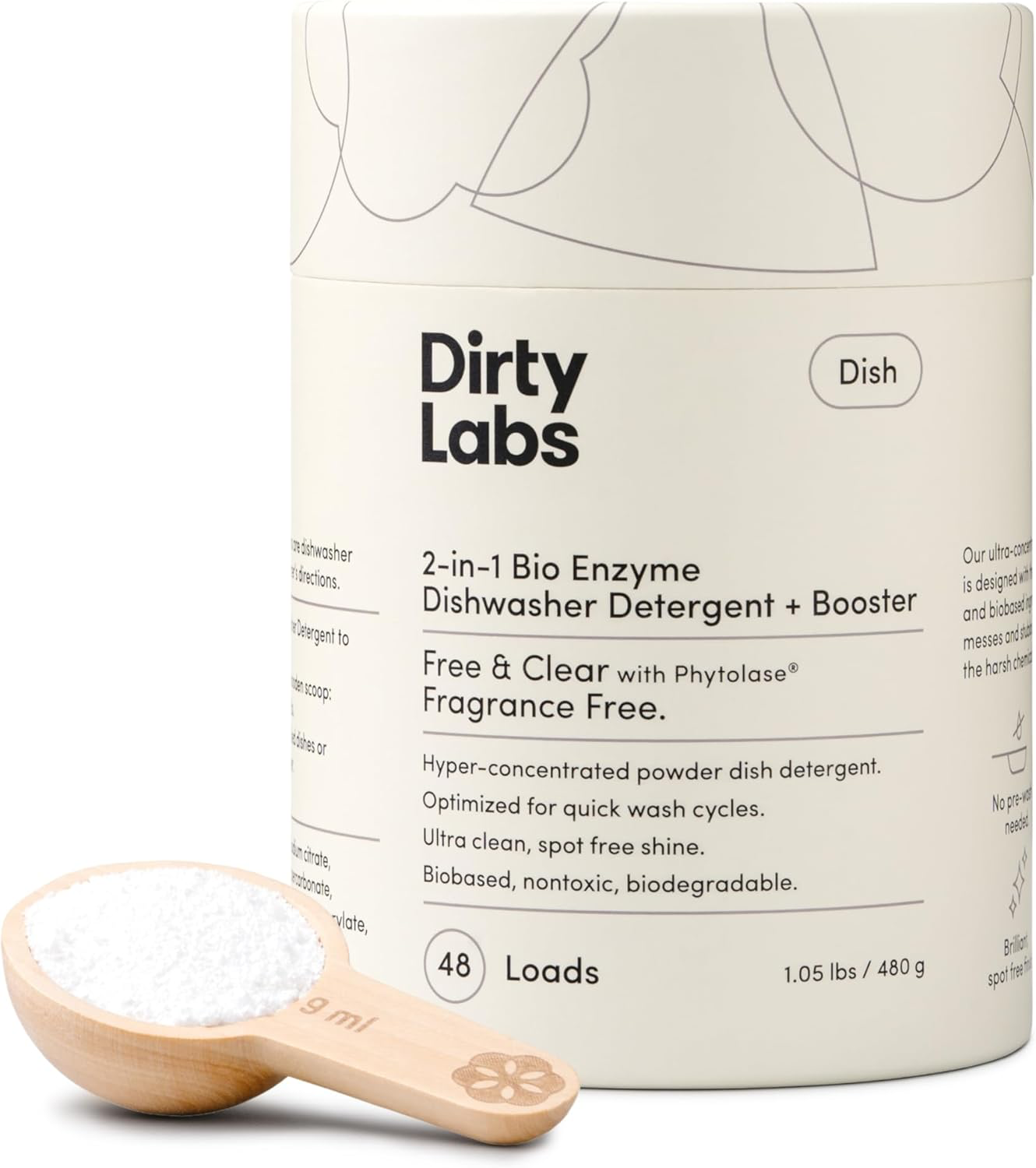 Dirty Labs Dishwasher Detergent - 48 Loads
