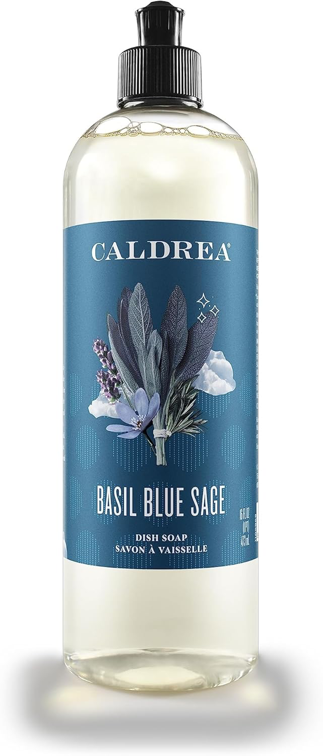 Caldrea Dish Soap - Basil Blue Sage