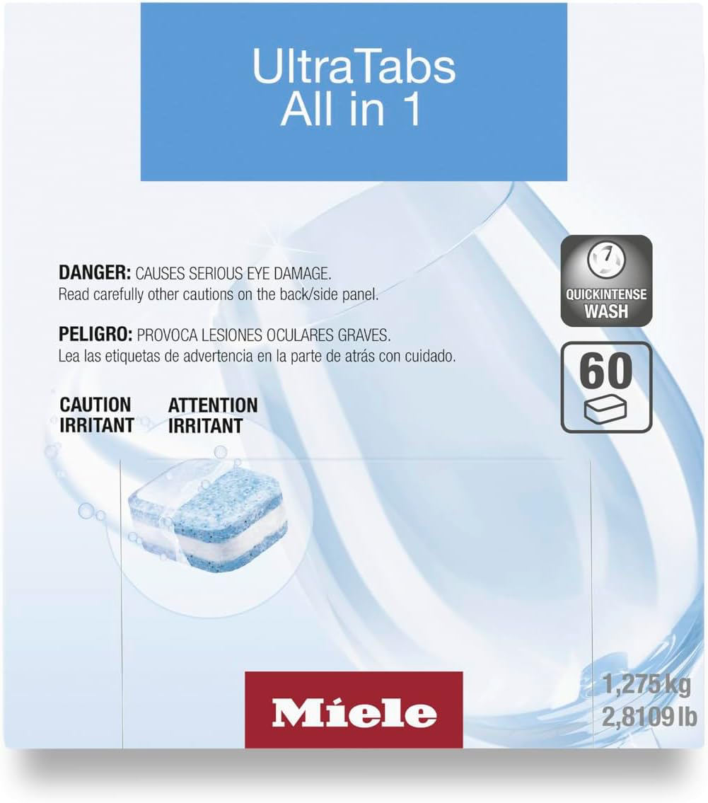 Miele UltraTabs All in 1 Dishwasher Tablets