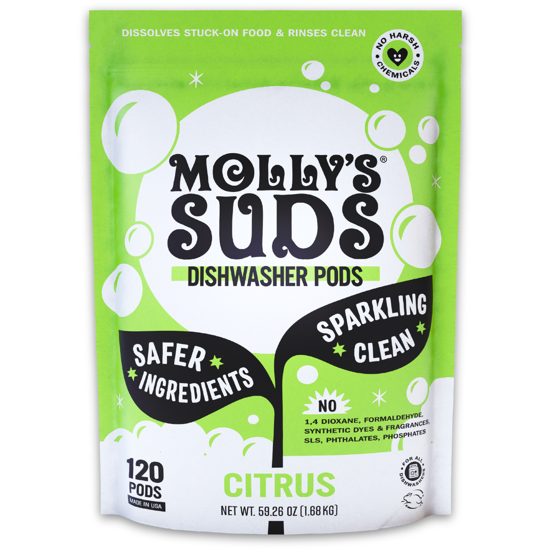 Molly's Suds Dishwasher Pods - Citrus view 2