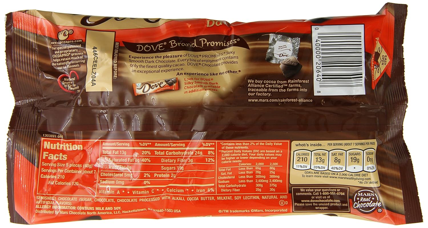 Dove Dark Chocolate Promises view 4