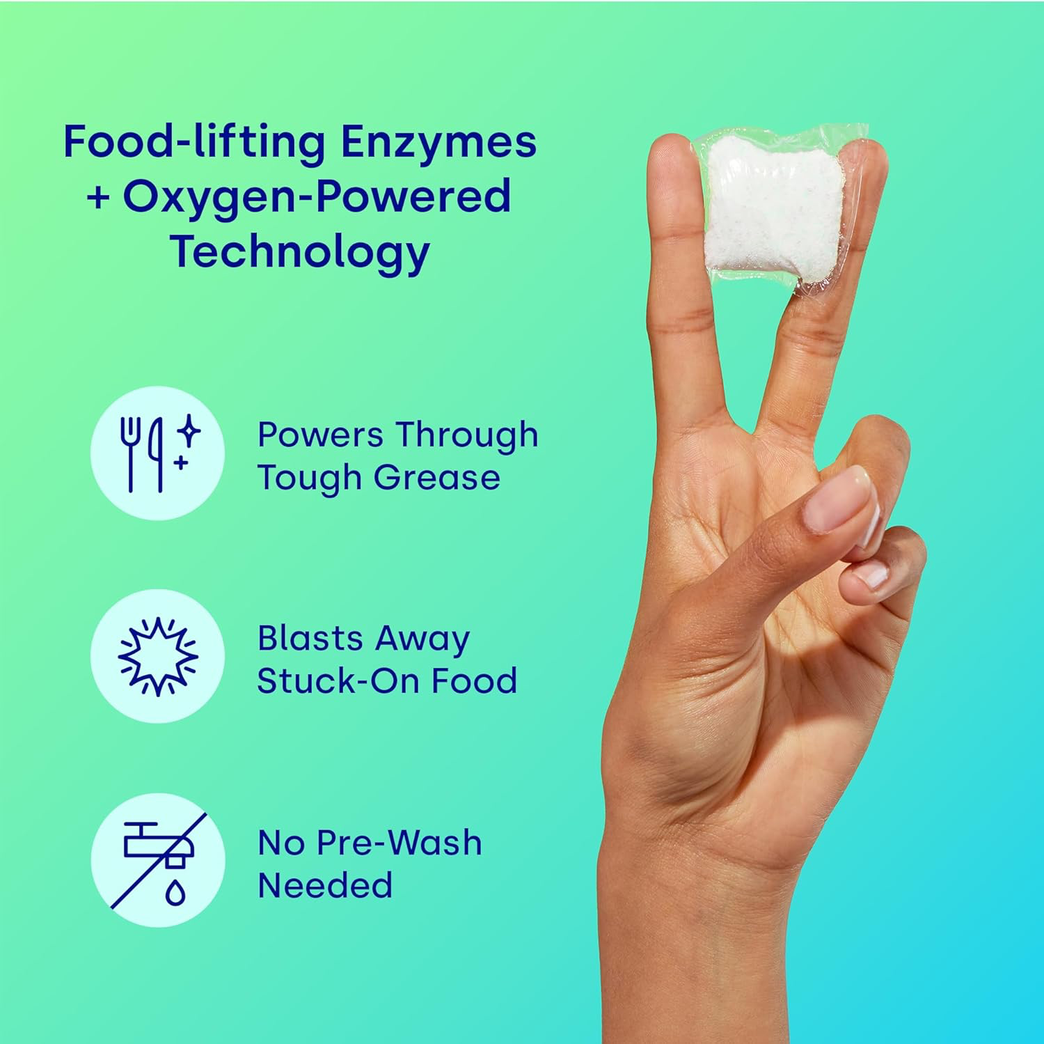 Dropps UltraWash Dishwasher Pods, Unscented, 32 Count view 3