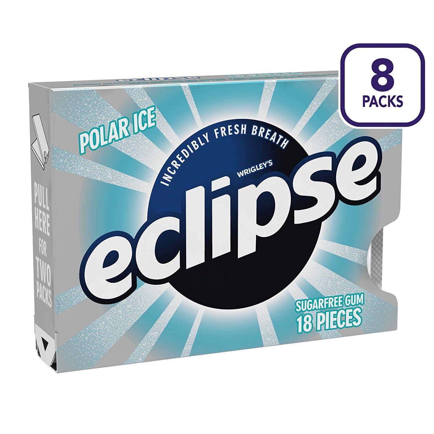 Eclipse Polar Ice Sugar Free Gum view 4