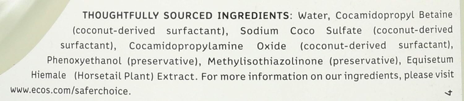 ECOS Free & Clear Liquid Laundry Detergent view 3