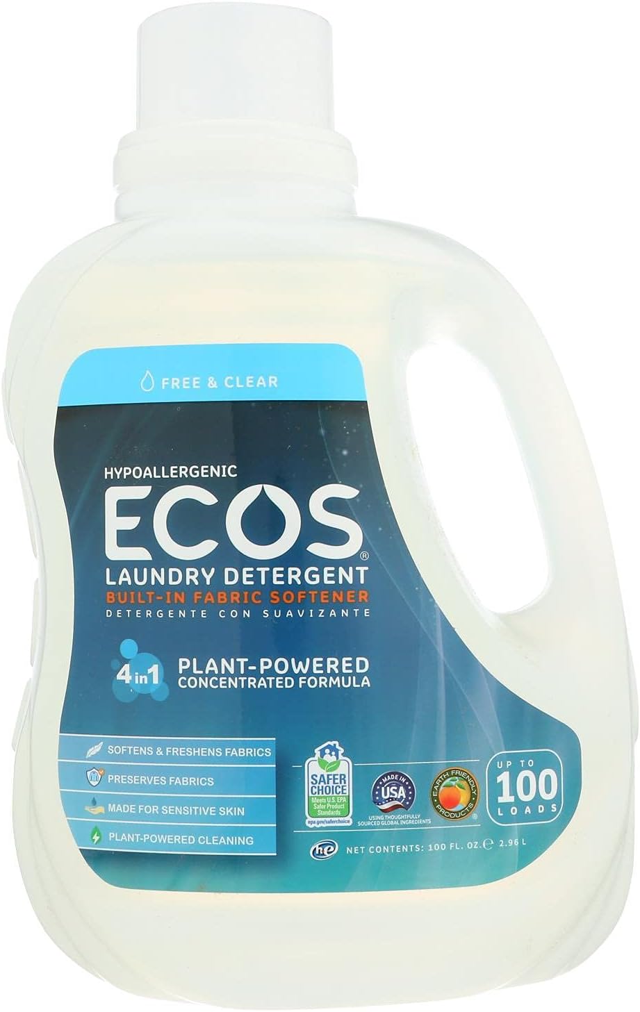 ECOS Free & Clear Ultra Laundry Detergent