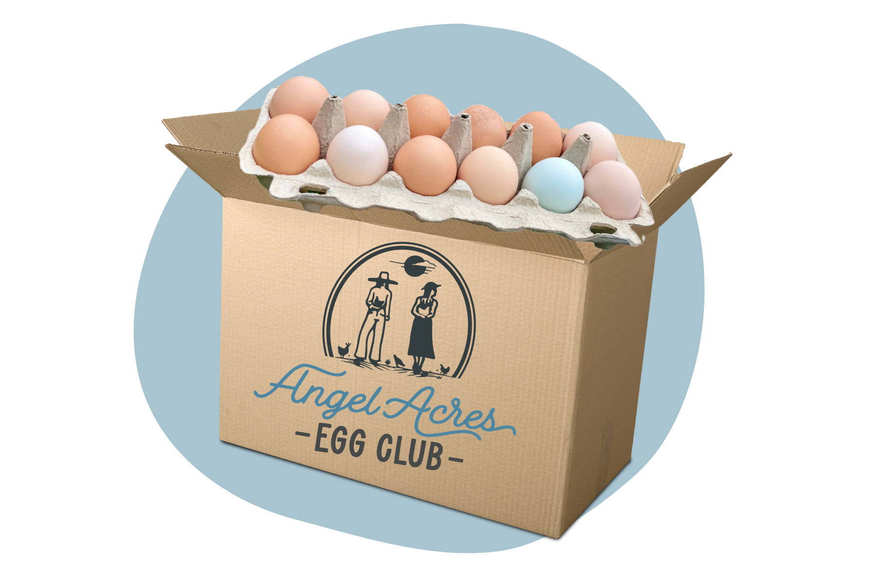 Angel Acres (Nourish Food Club) Low PUFA Eggs Box