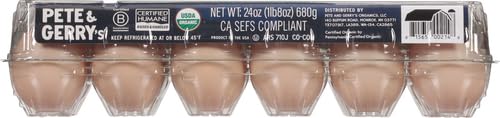 Pete & Gerry's Organic Free Range Grade A Large Eggs, 12 ct view 2