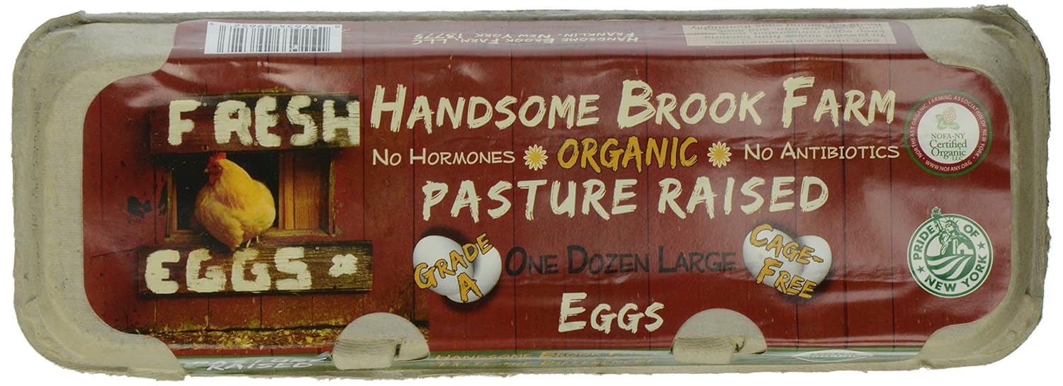 Handsome Brook Farm Eggs Pasture Raised Organic view 2