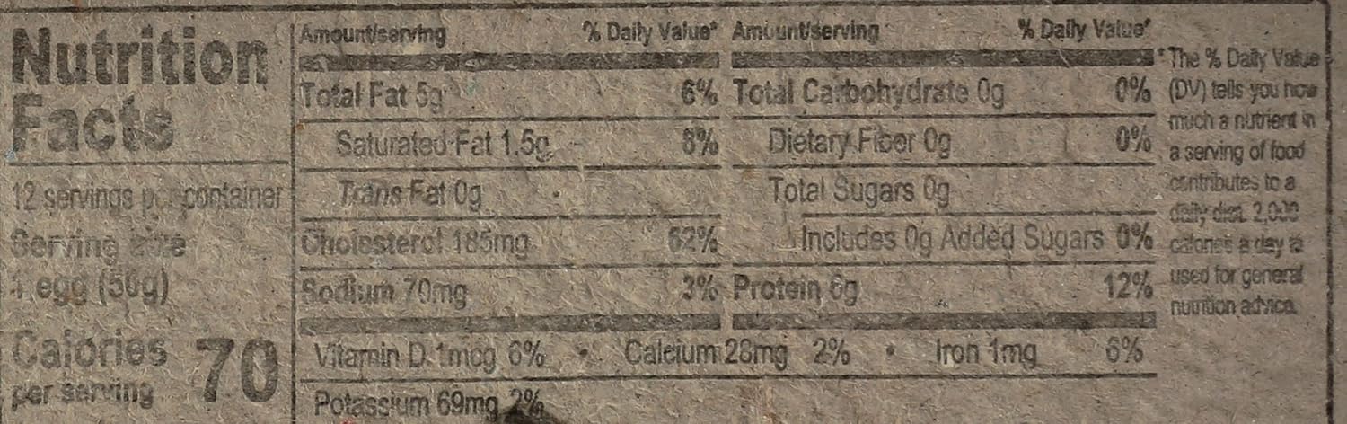 CHINO VALLEY RANCHERS Organic Brown Large Grade A Eggs, 12 CT view 4