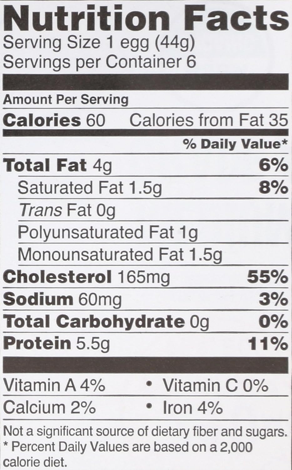 THE COUNTRY HEN Organic Medium Grade A Eggs, 6 CT view 3