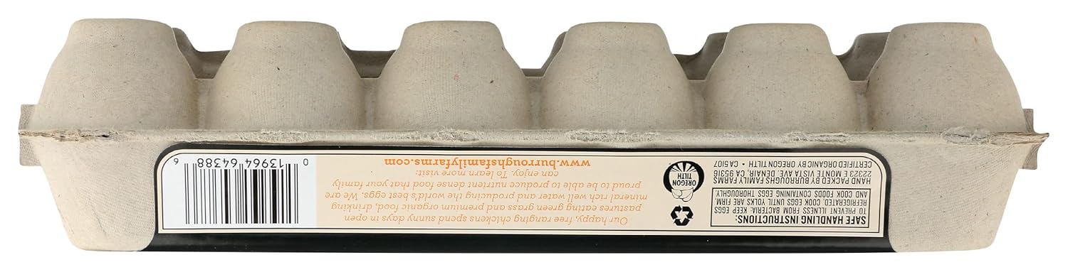 Burroughs Family Farms Organic Large Grade AA Eggs, 12 CT view 3