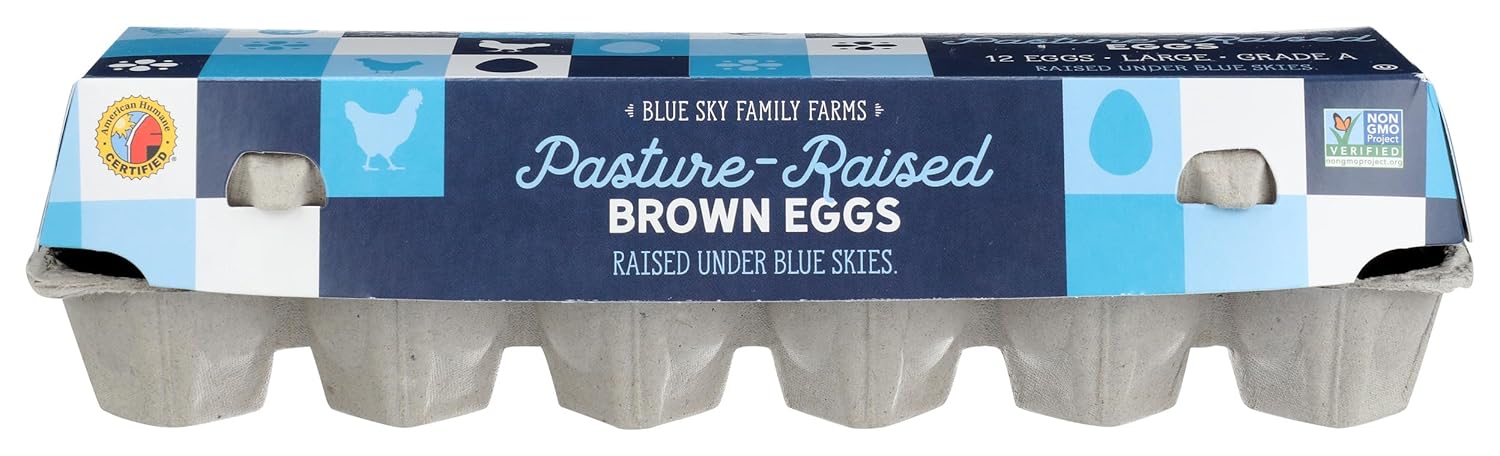 BLUE SKY FAMILY FARMS Brown Large Grade A Eggs, 12 CT