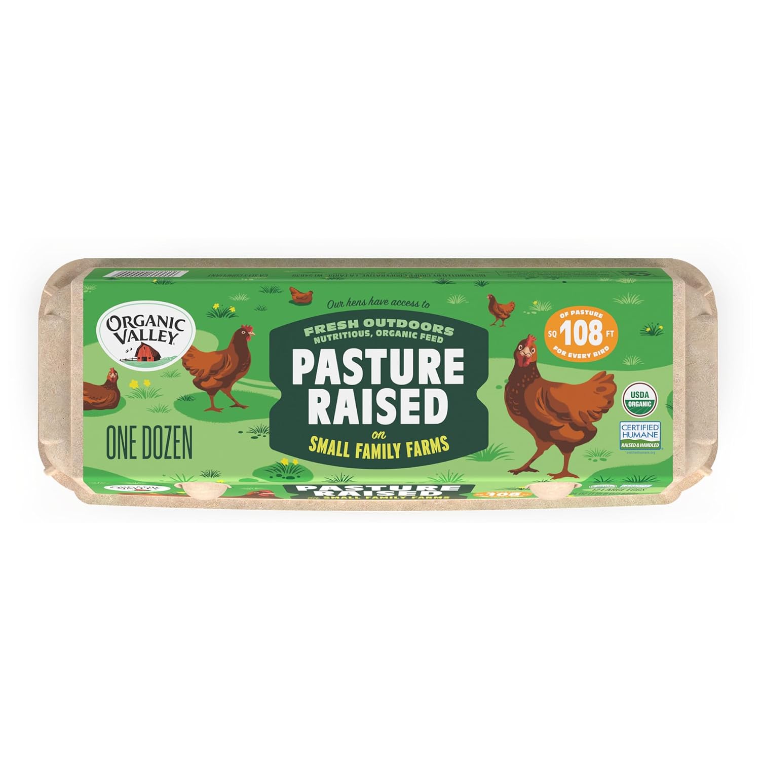 Organic Valley Pasture Raised Eggs, 12 ct
