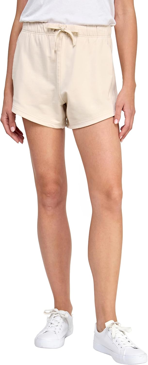 ENCHANTED COTTONS Womens French Terry High Rise Shorts view 2