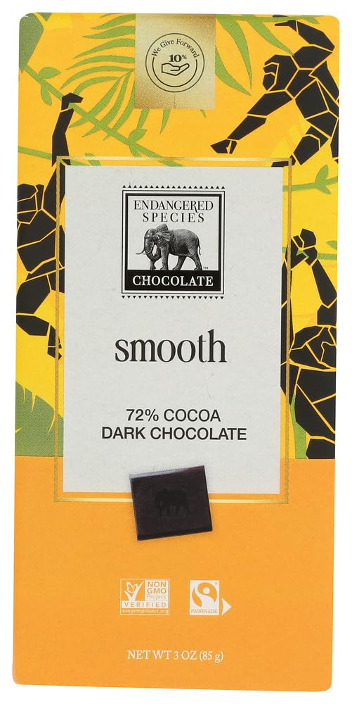 Endangered Species Supreme Dark Chocolate 72%