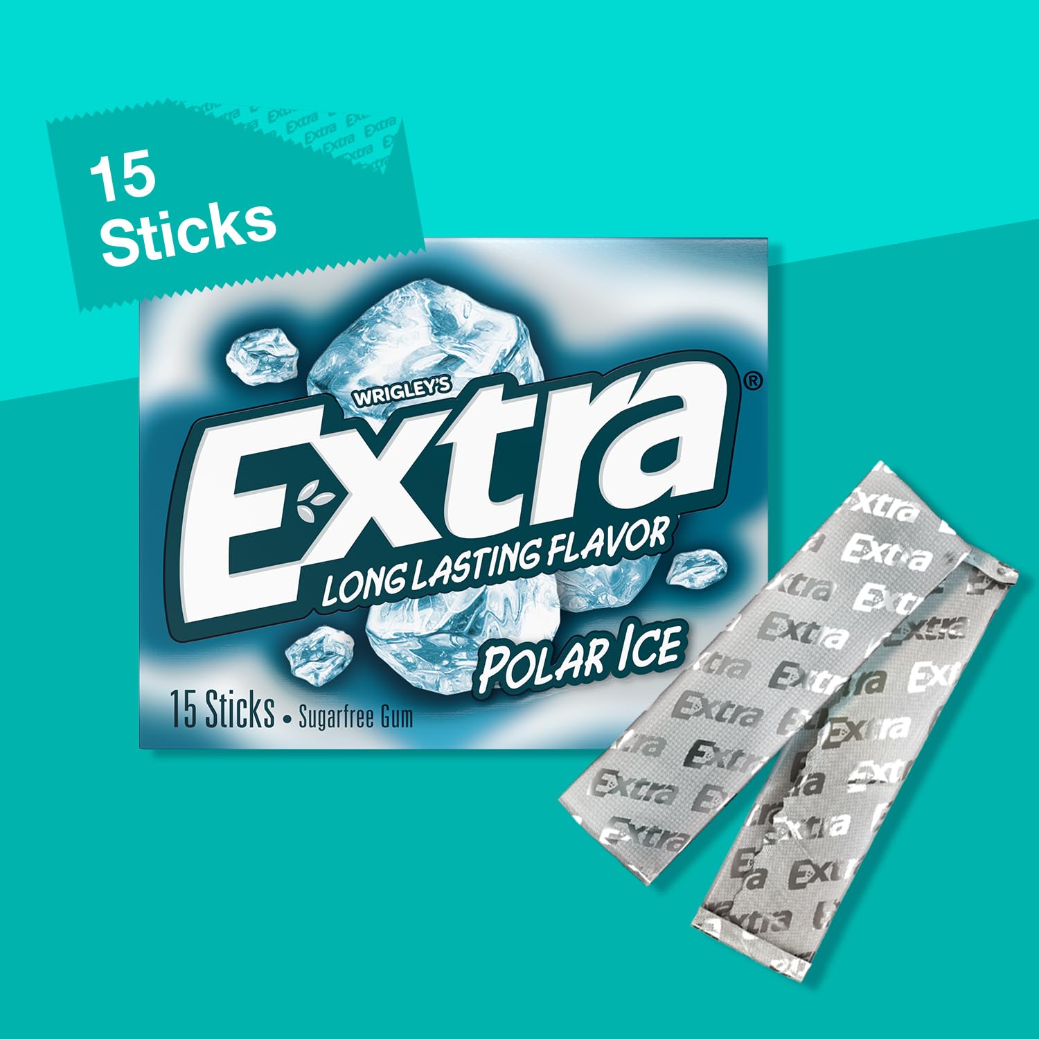 EXTRA Polar Ice Sugar Free Gum view 4
