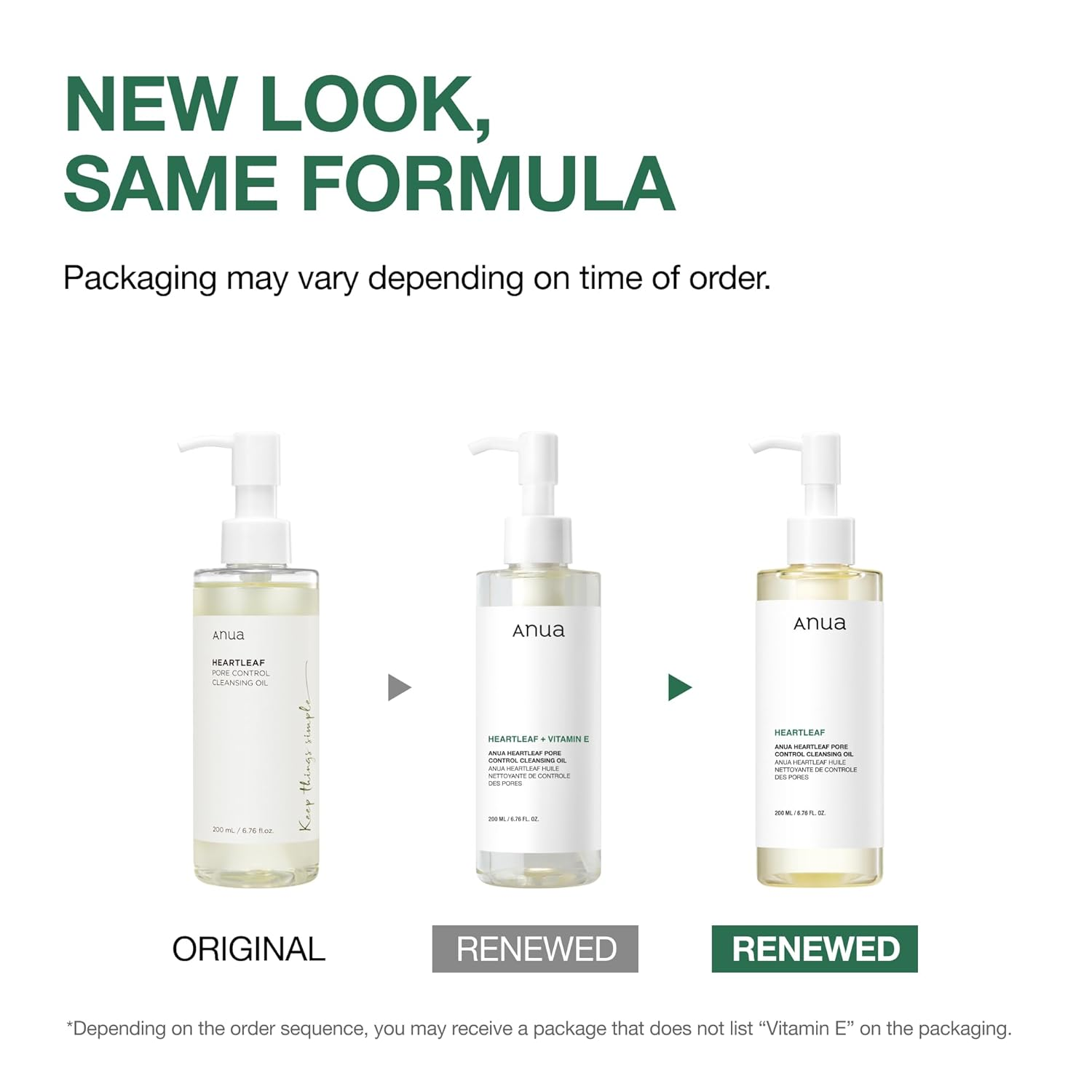 Anua Heartleaf Pore Control Cleansing Oil, Oil Cleanser for Face, Makeup Blackhead Remover, Korean Skin Care 6.76 fl oz(200ml) (original) view 2