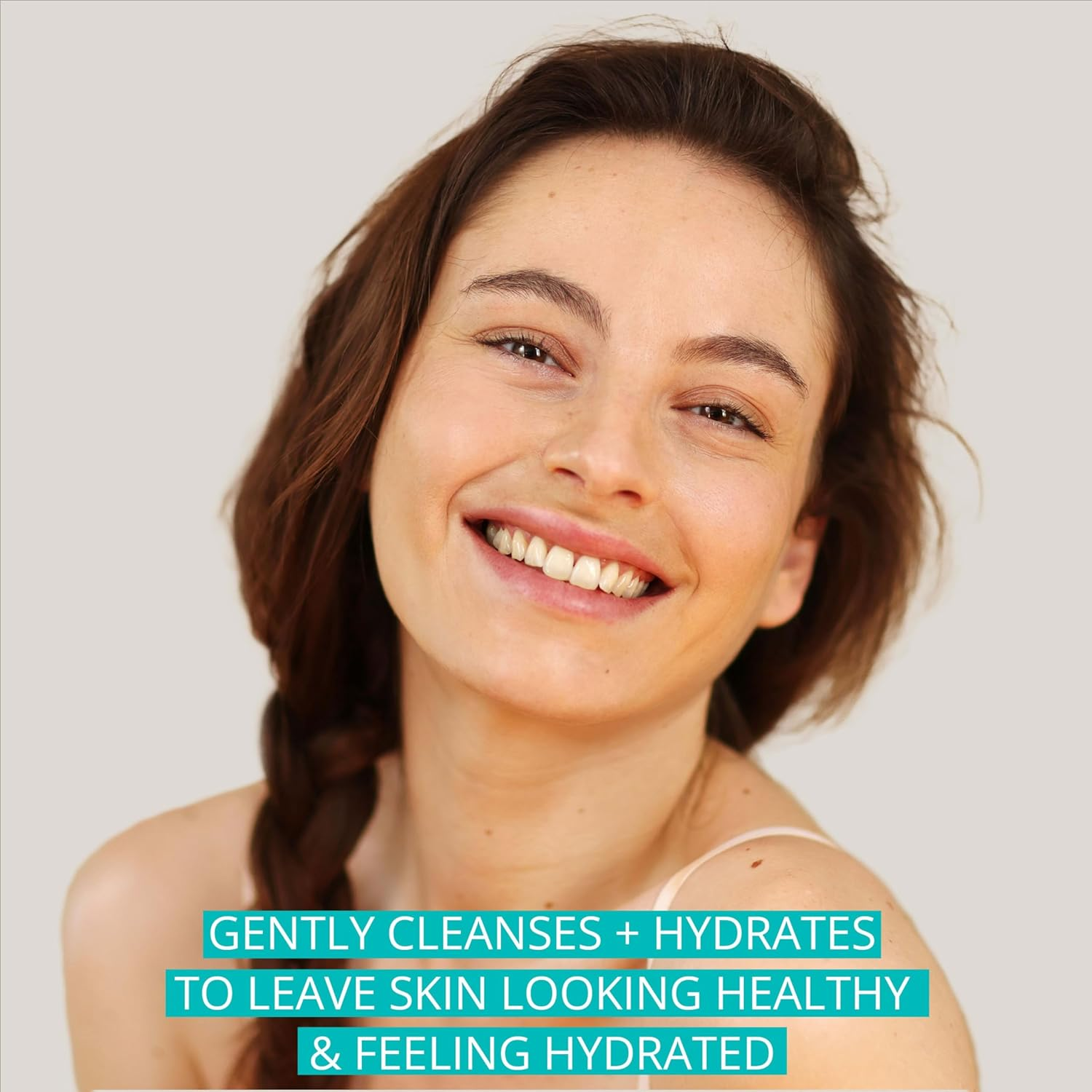 Aveeno Calm + Restore Nourishing Oat Cleanser, Daily Hydrating Facial Cleanser & Face Wash for Sensitive Skin, Non-Foaming, Hypoallergenic, Non-Comedogenic, Fragrance-Free, with Feverfew, 7.8 fl oz view 2