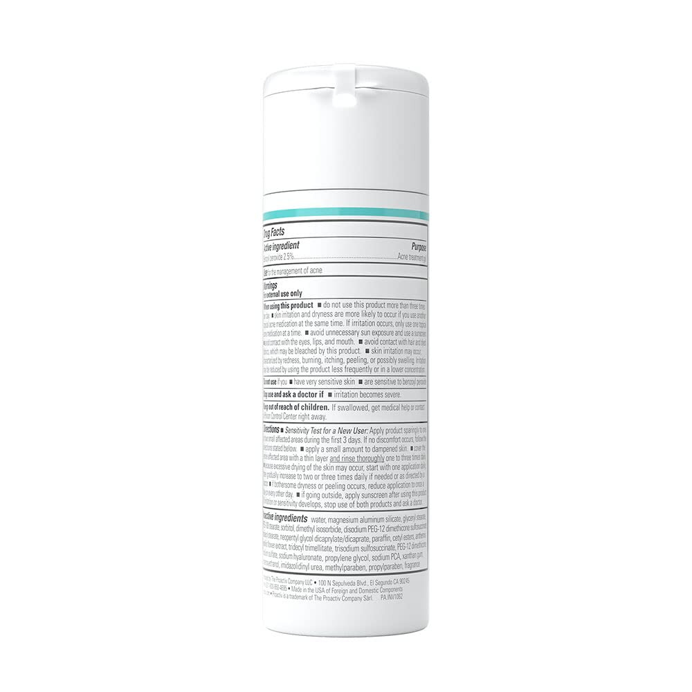 Proactiv Acne Cleanser - Benzoyl Peroxide Face Wash and Acne Treatment - Daily Facial Cleanser and Hyularonic Acid Moisturizer with Exfoliating Beads - 90 Day Supply, 6 Fl Oz view 2