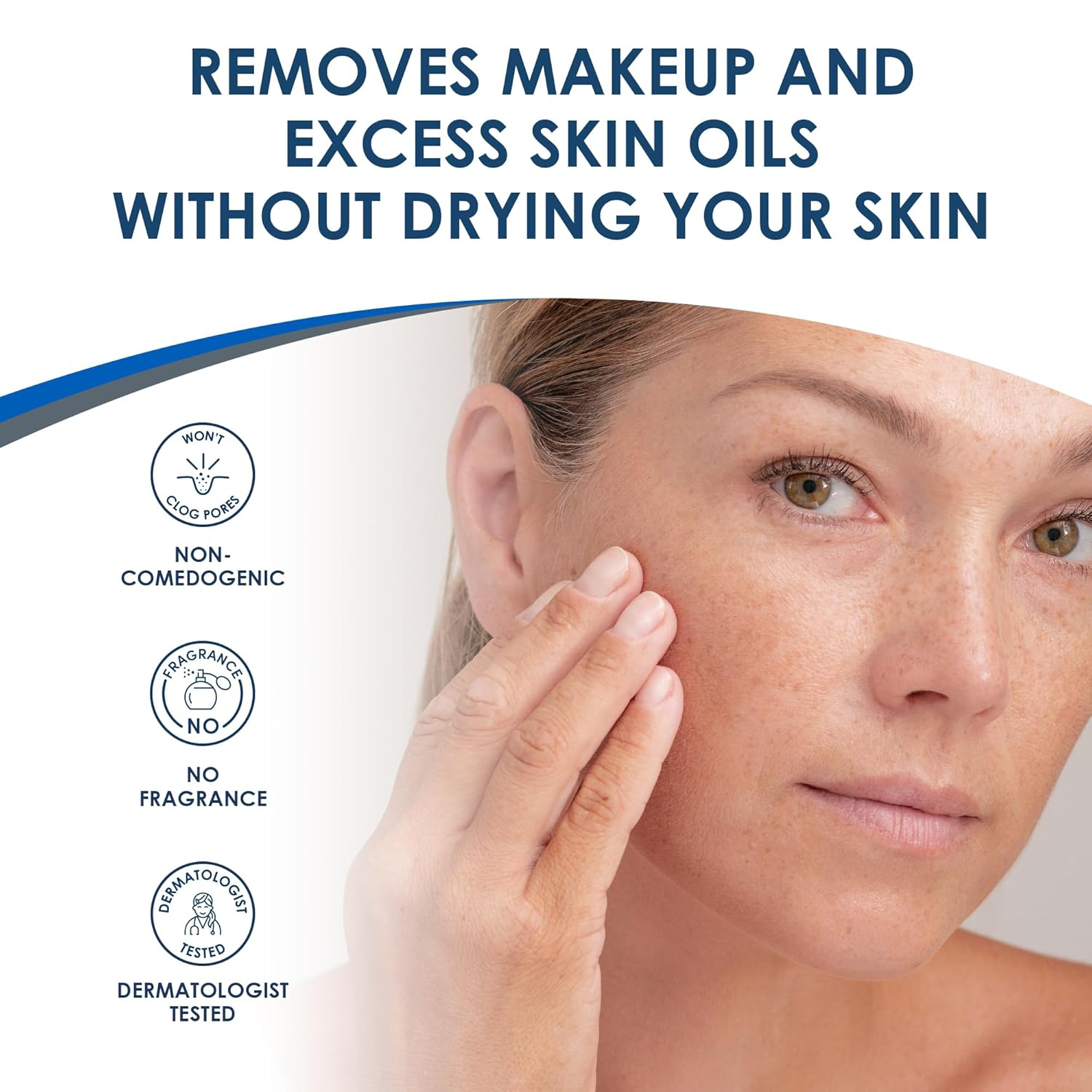 Vanicream Gentle Facial Cleanser with Pump Dispenser - 8 fl oz - Formulated Without Common Irritants for Those with Sensitive Skin view 3