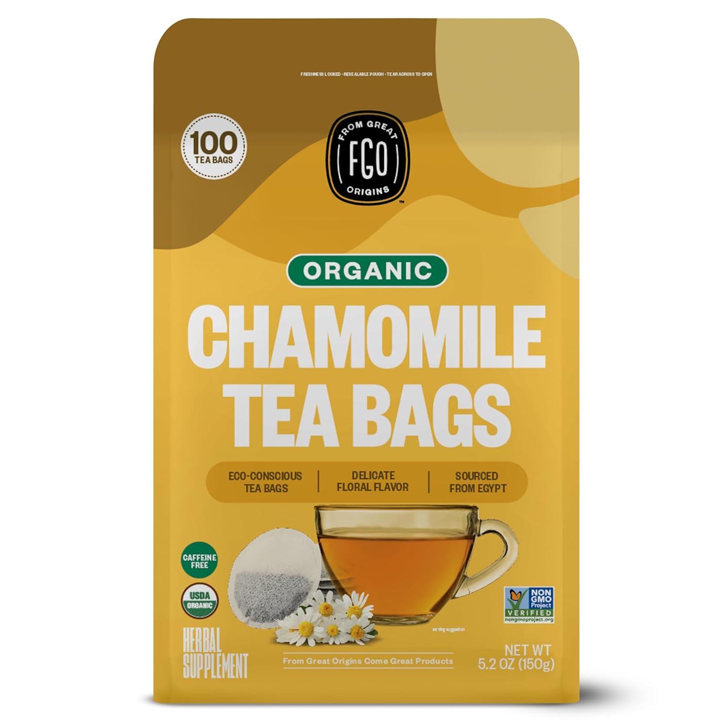 From Great Origins Organic Chamomile Tea