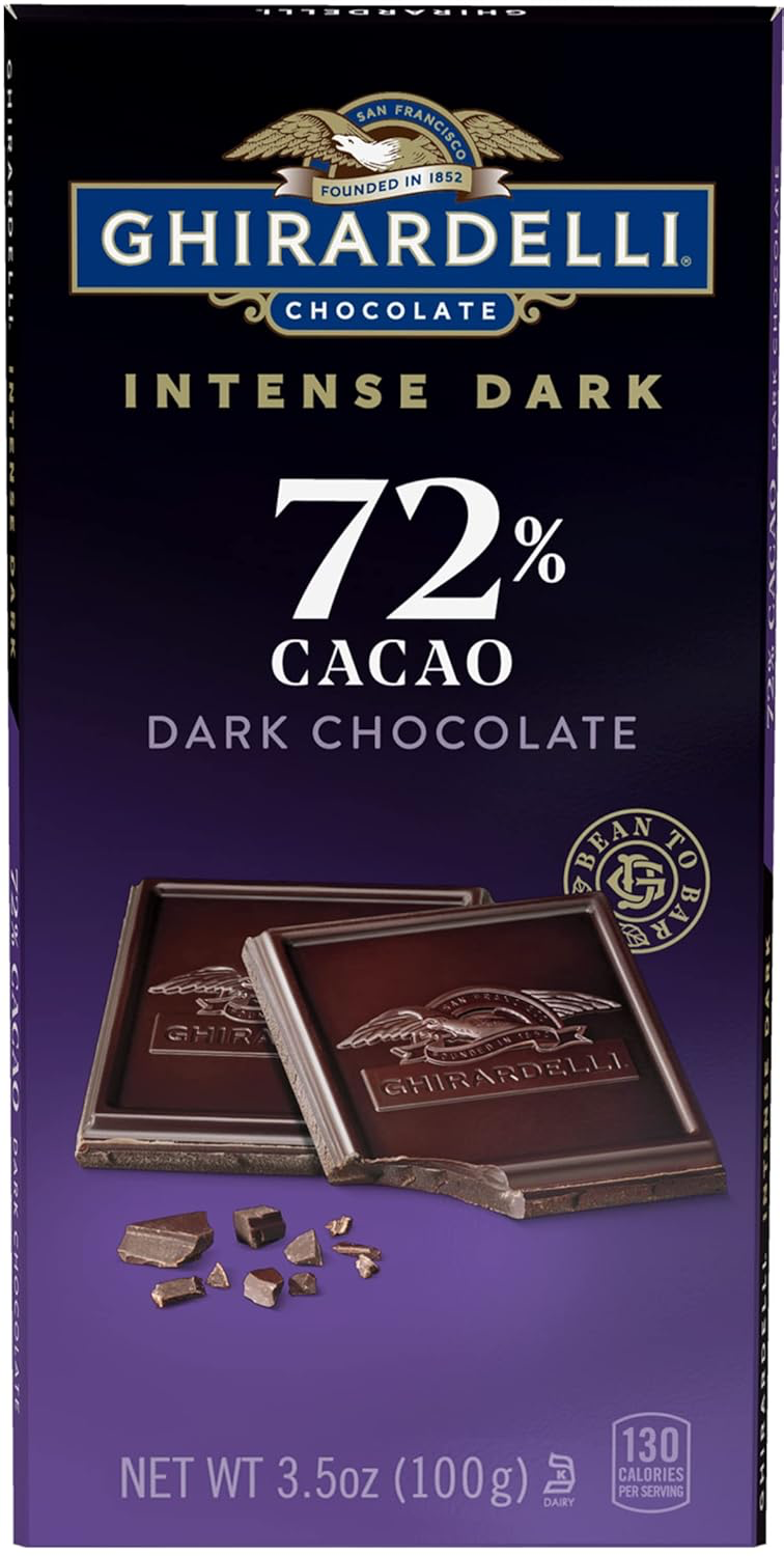 Ghirardelli Intense Dark 72% Cacao Twilight Delight