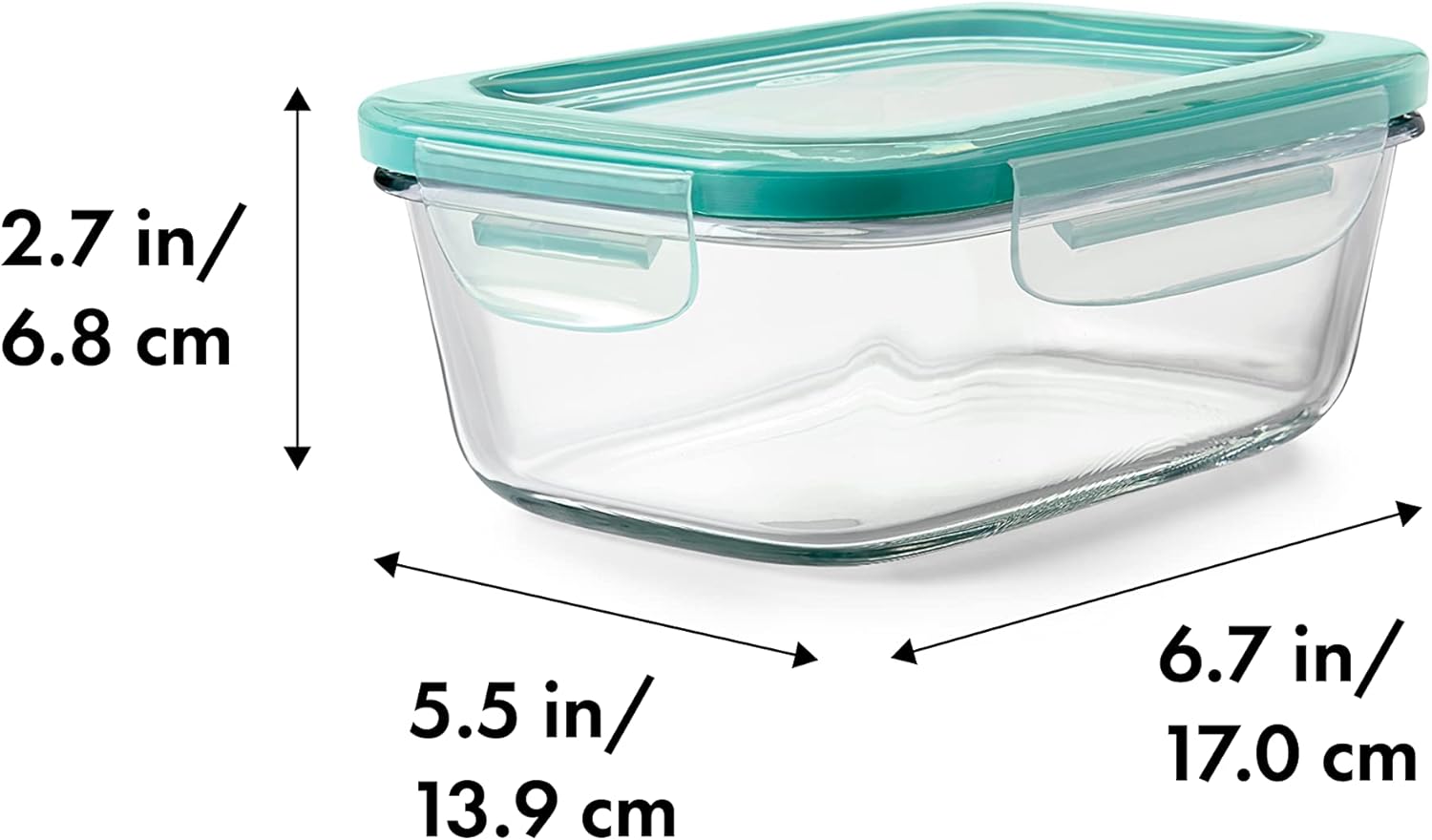 OXO Smart Seal Glass Container view 2