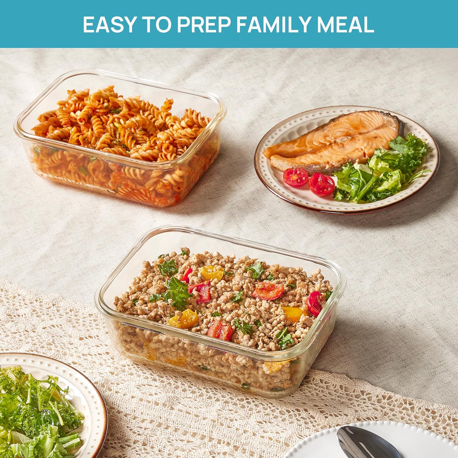 Vtopmart Glass Storage Containers view 4