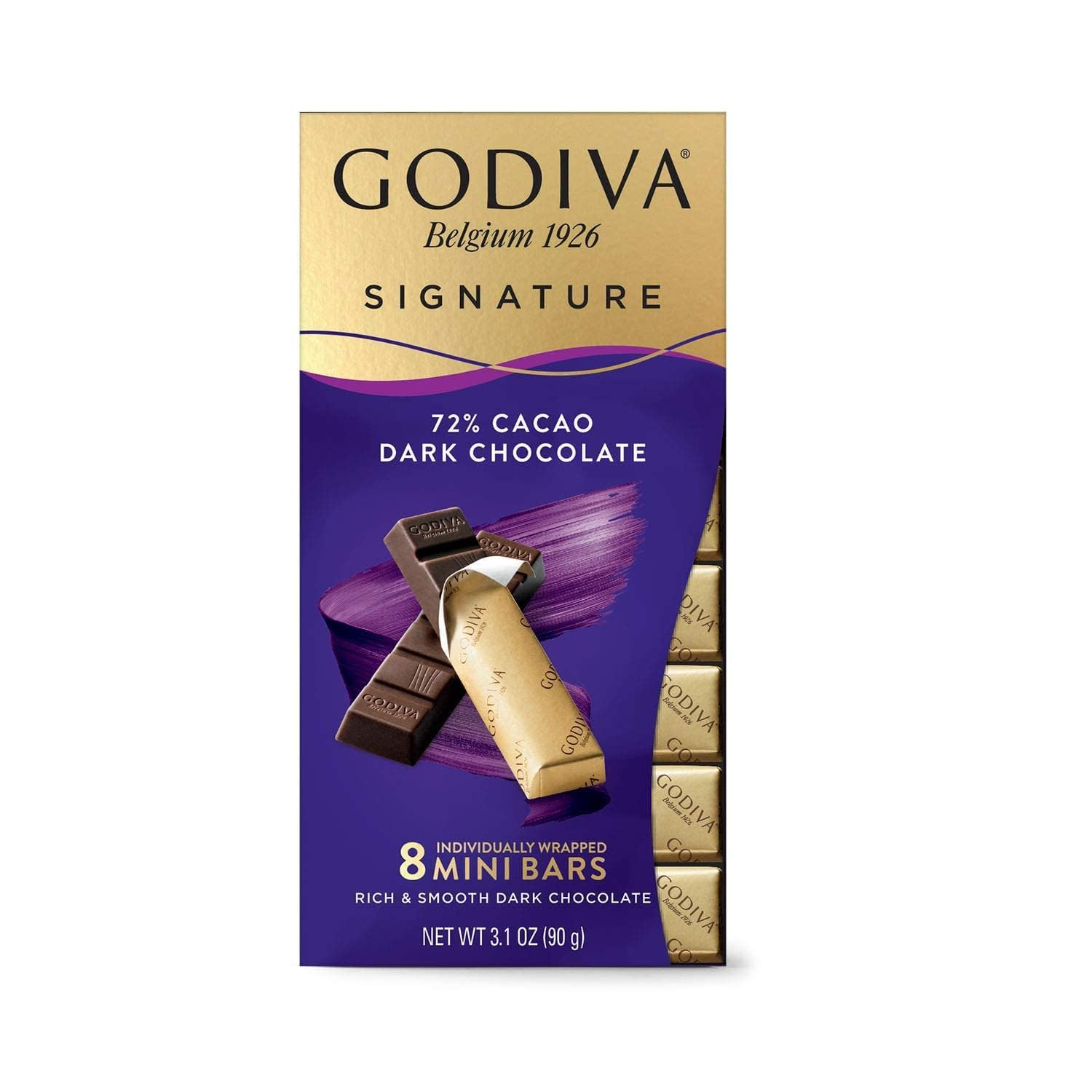 Godiva Signature 72% Cacao Mini Bars view 2