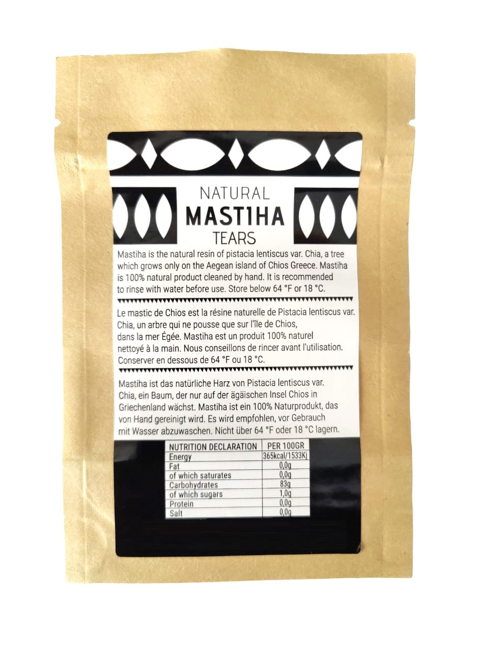 Chios Mastiha Tears - Greek Mastic Gum view 2