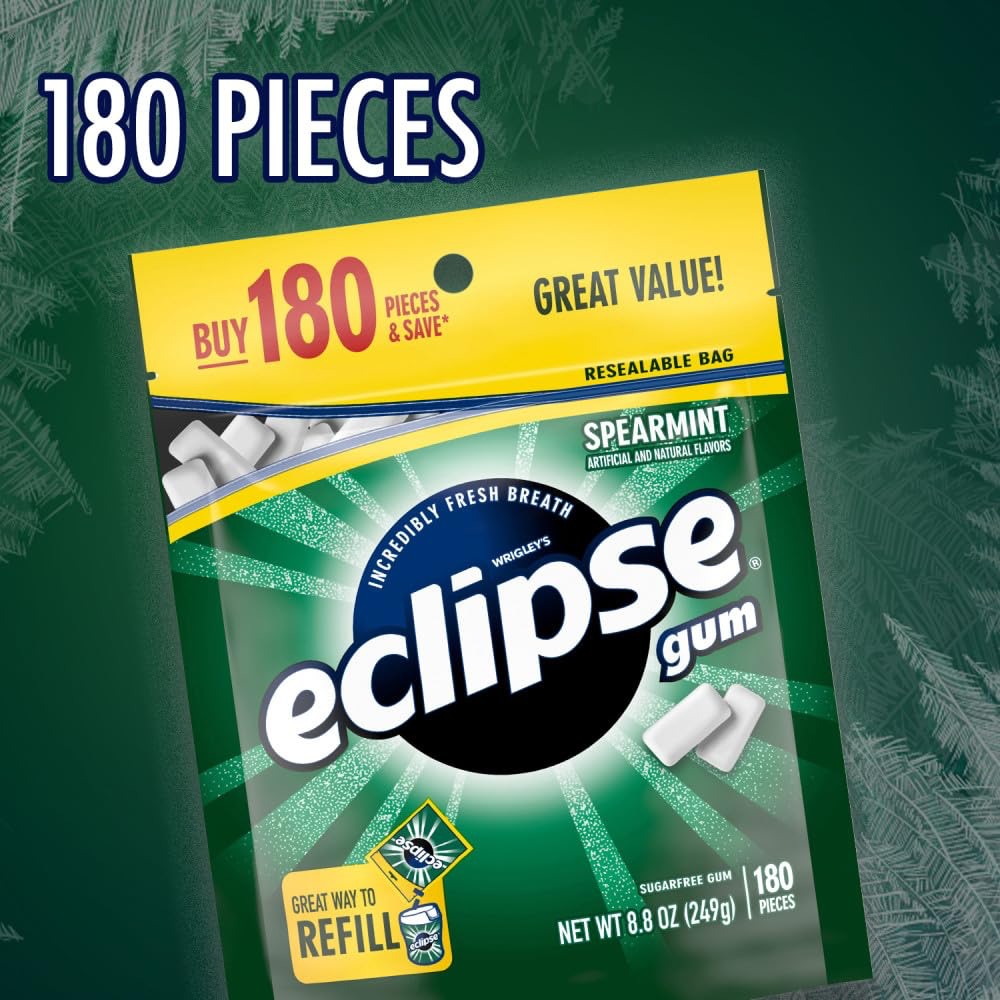 Eclipse Spearmint Gum view 3