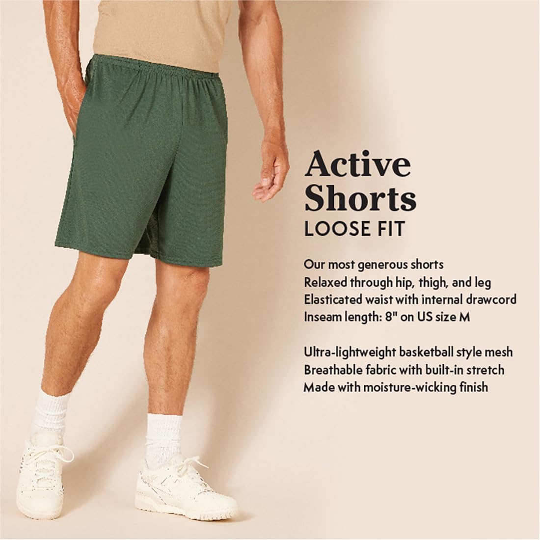 Amazon Essentials Men's Gym Shorts view 2