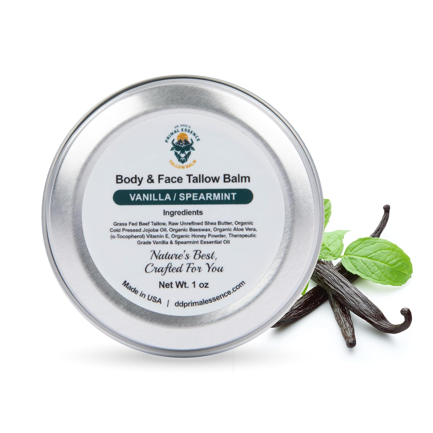 Dr. Dave's Primal Essence Grass Fed Beef Tallow for Skin view 2