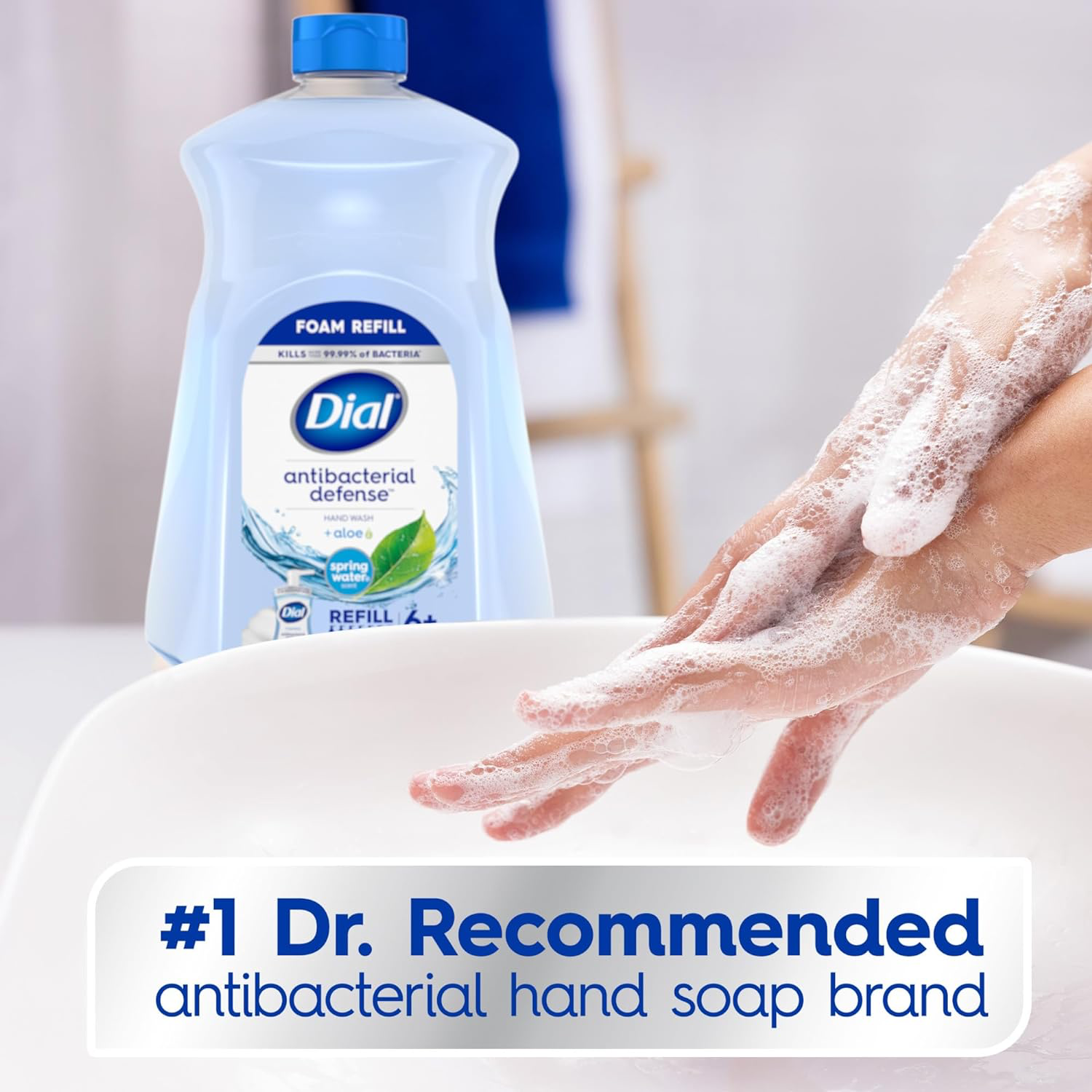 Dial Antibacterial Foaming Hand Soap view 3
