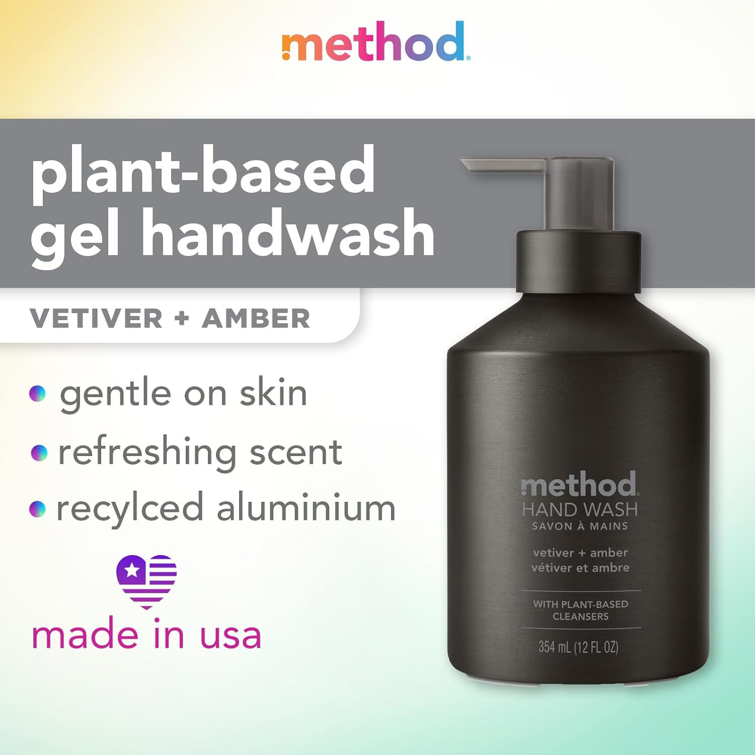 Method Foaming Hand Soap - Vetiver Amber view 2