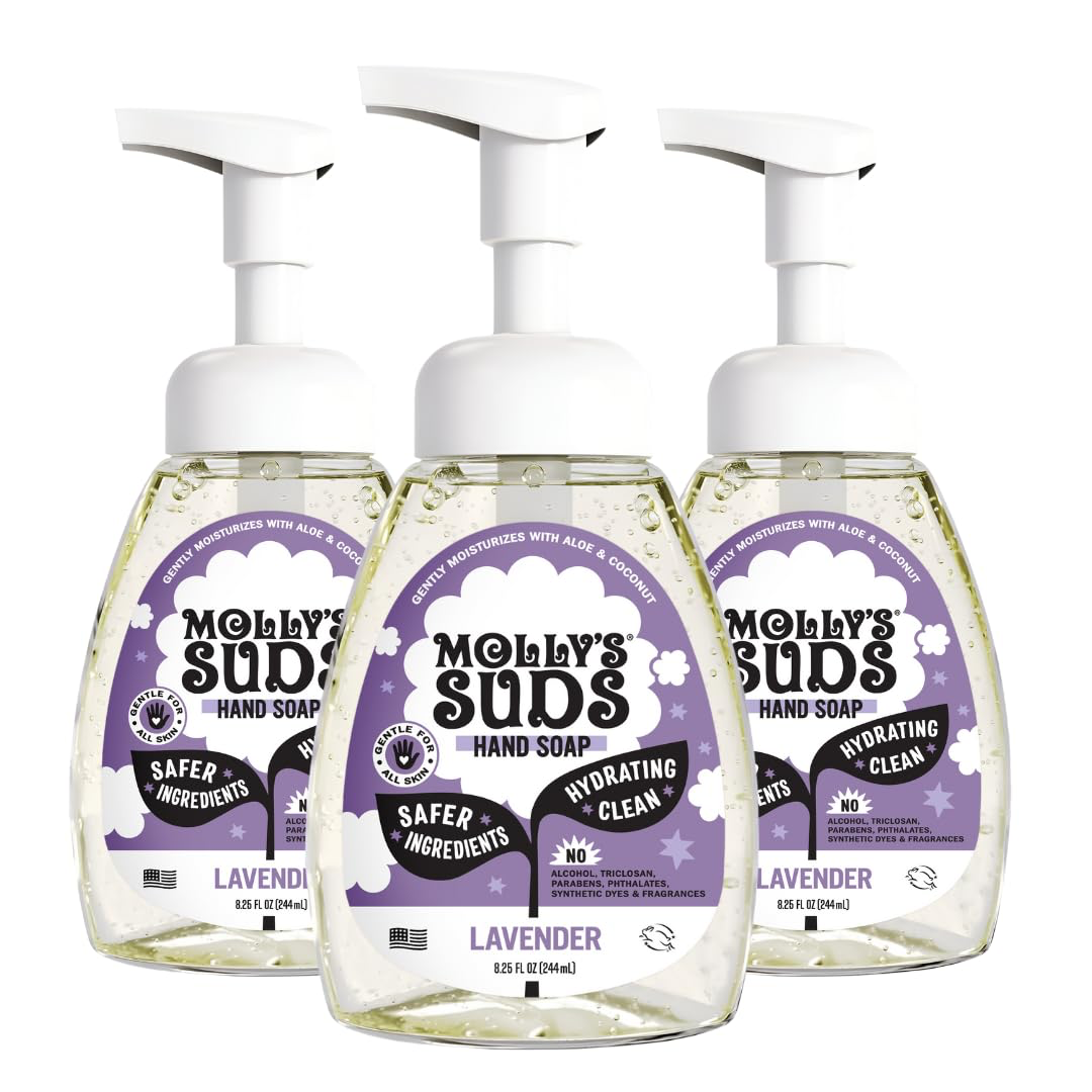 Mollys Suds Foaming Hand Soap - Lavender