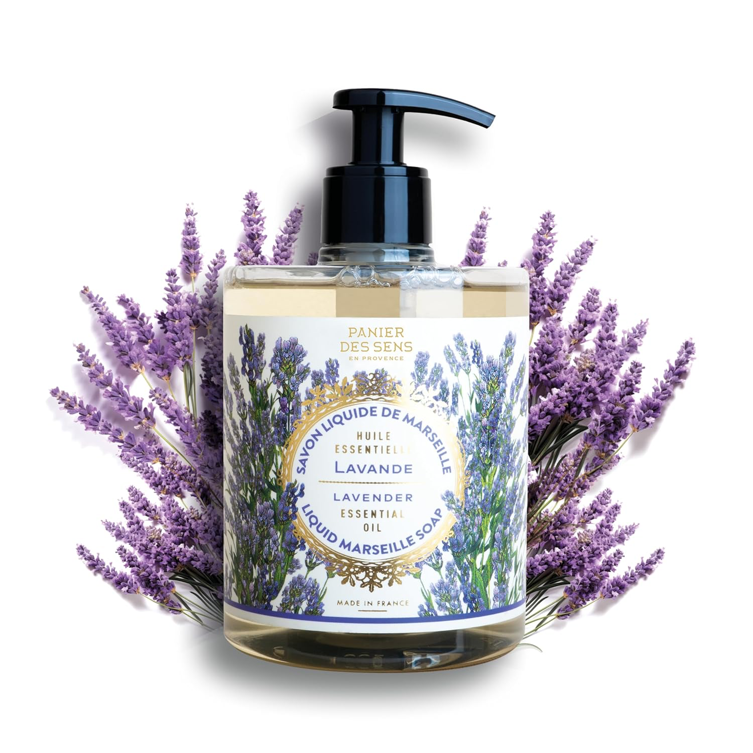 Panier des Sens Lavender Liquid Marseille Soap, 16.9 oz