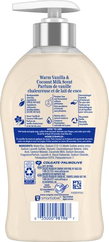 Softsoap Liquid Hand Soap Pump Warm Coconut Milk, Vanilla, 11.25 Fl Oz view 3