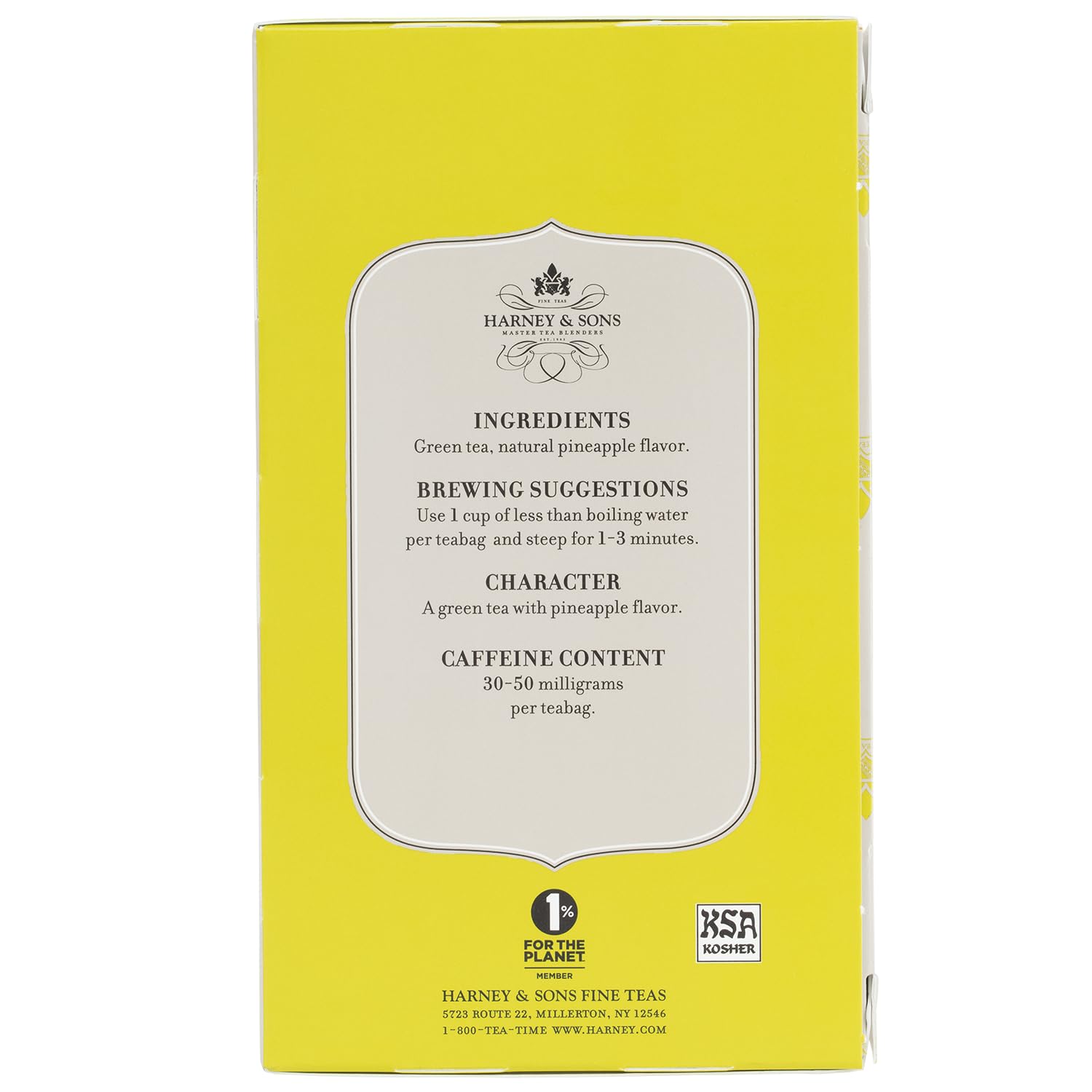 Harney & Sons Tropical Green Tea view 2