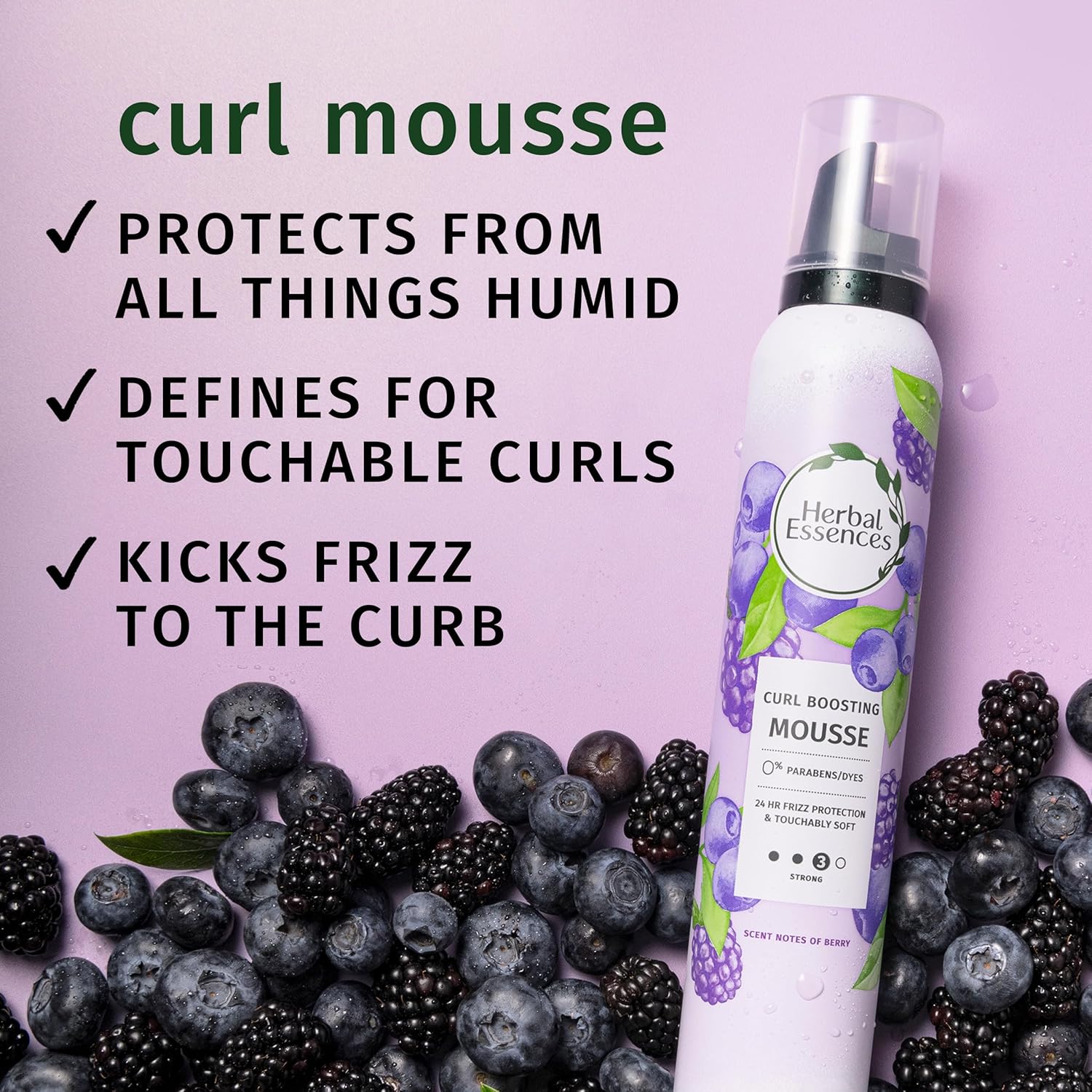 Herbal Essences Curl Boosting Mousse view 2