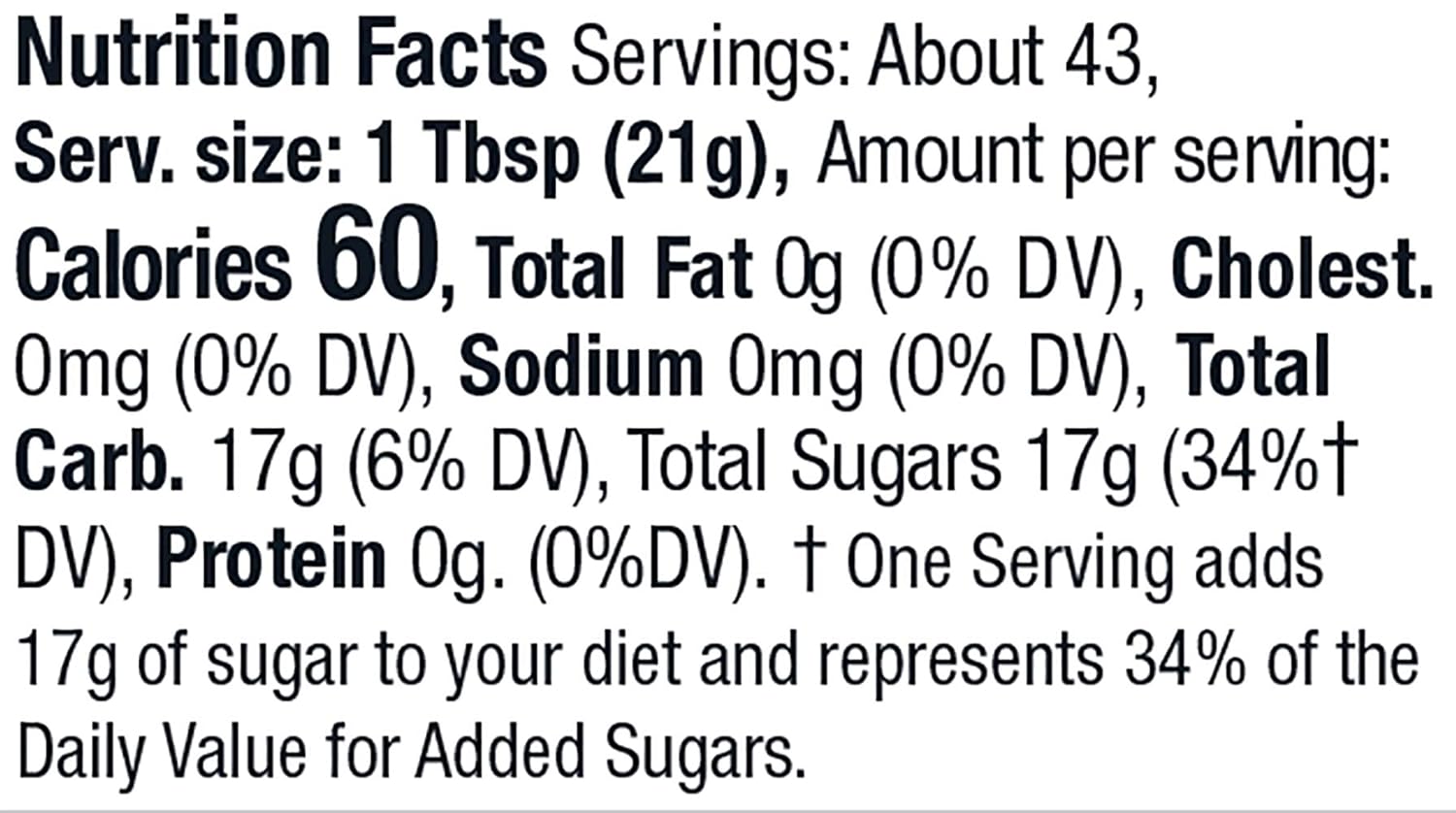 Amazon Brand Happy Belly Raw Wildflower Honey and Vegetable Soybean Oil view 2