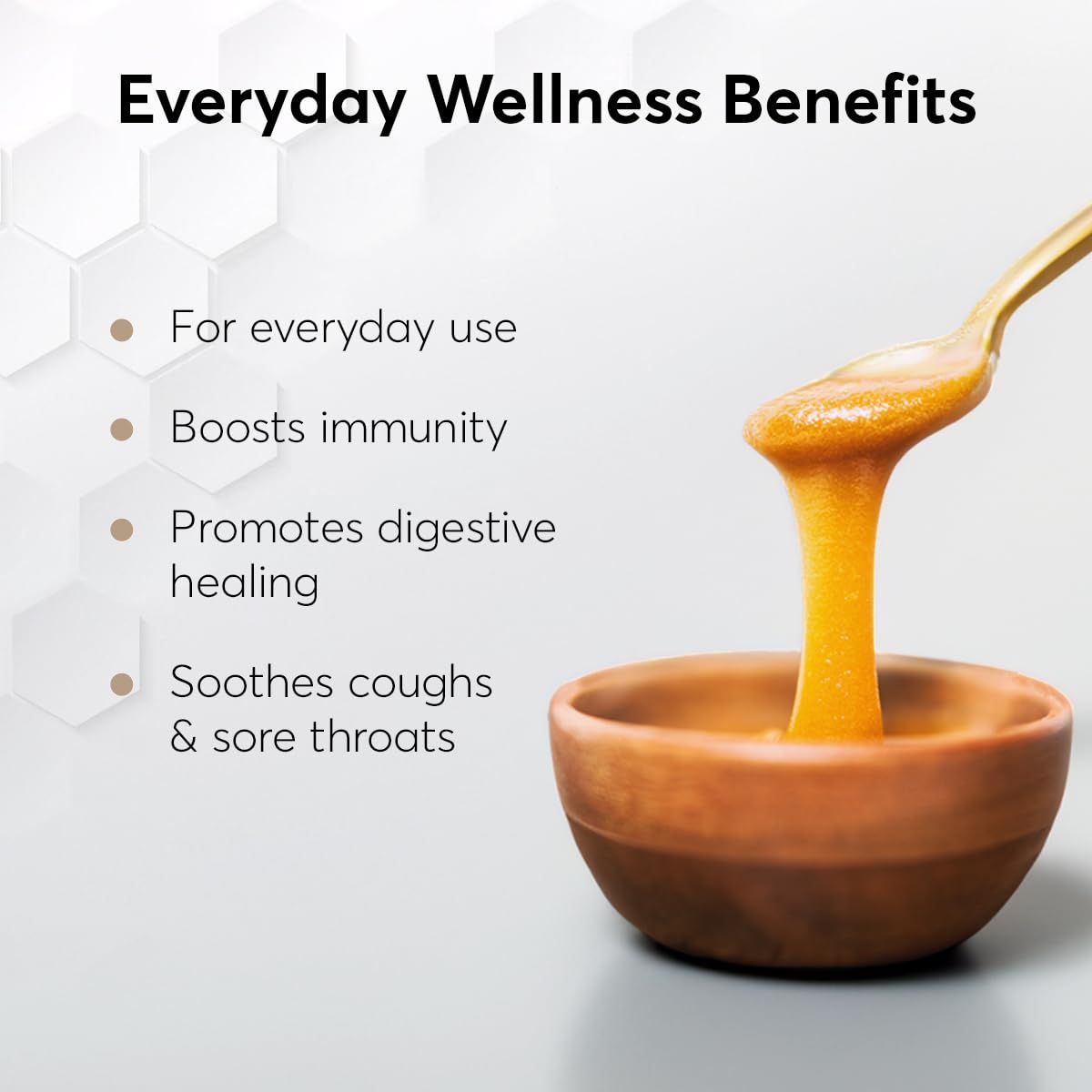 P.R.I Manuka Honey, Certified MGO 200+, Raw New Zealand Manuka Honey, 500g Jar view 3