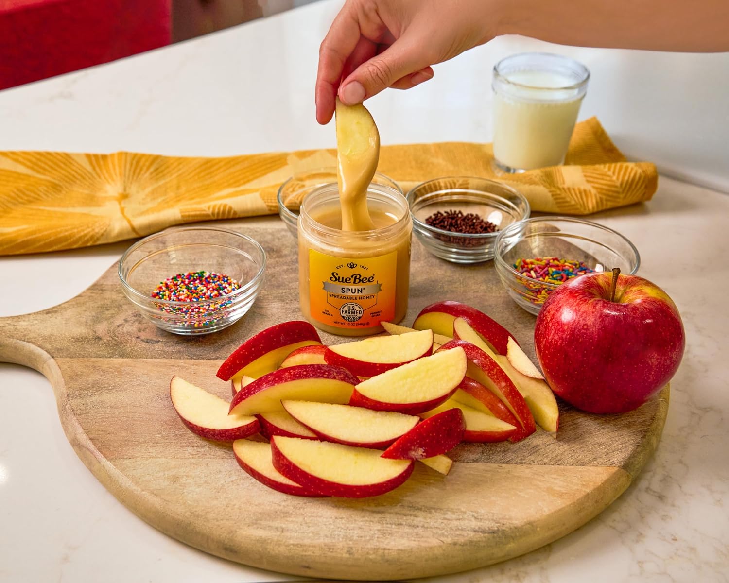 Sue Bee Spun Honey From USA Beekeepers, 12 oz view 4