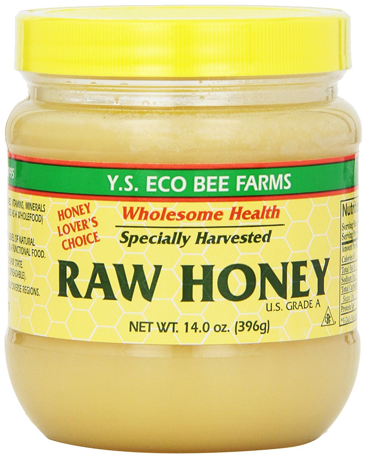 YS Organic Bee Farms Honey 14 oz. Pack of 2
